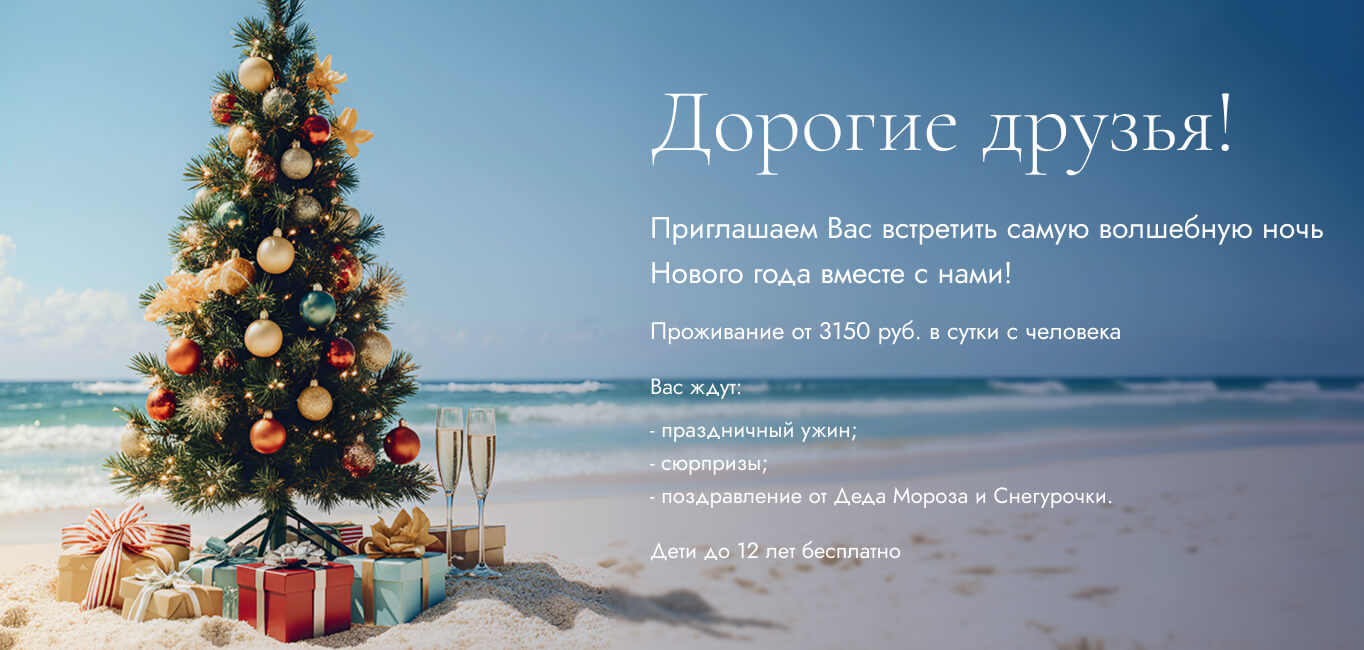 Дорогие друзья! Приглашаем Вас встретить самую волшебную ночь Нового года вместе с нами!